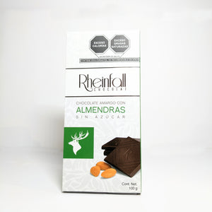 Barra de Chocolate Amargo con Almendras